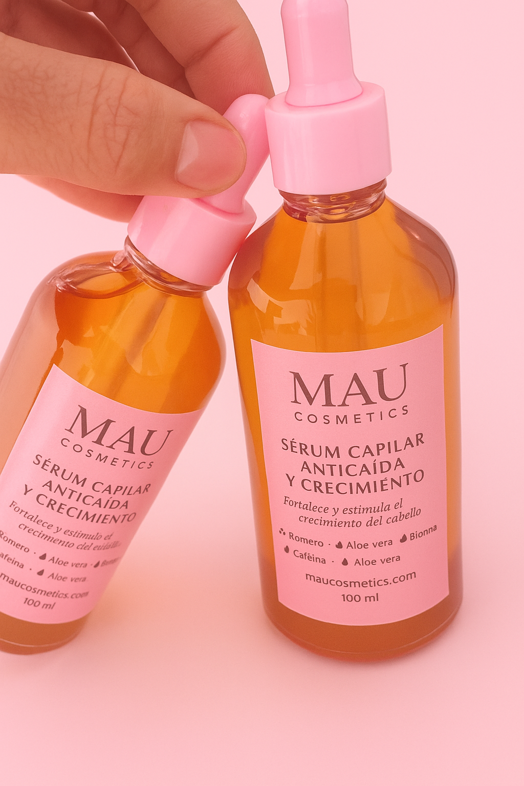 Serum capilar 
🌿 Detén la caída y activa el crecimiento natural.
 💗 Fortalece, nutre y transforma tu melena.
🌸 El secreto para un cabello sano, brillante y con volumen
