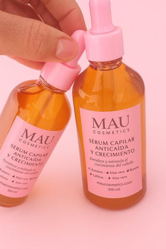 Serum capilar 
🌿 Detén la caída y activa el crecimiento natural.
 💗 Fortalece, nutre y transforma tu melena.
🌸 El secreto para un cabello sano, brillante y con volumen